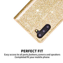 Carica l'immagine nel visualizzatore di Gallery, OKZone Cover Galaxy Note 10,Custodia Lucciante Samsung 10, Oro - Ilgrandebazar