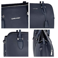 Carica l'immagine nel visualizzatore di Gallery, David Jones - Borsa a Mano Bugatti Elegante Donna - a Blu Scuro
