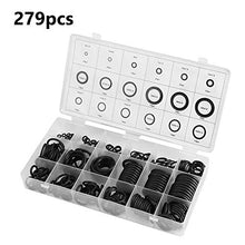 Carica l'immagine nel visualizzatore di Gallery, Set di 279 pezzi 18 misure kit assortimento O-ring in gomma,...