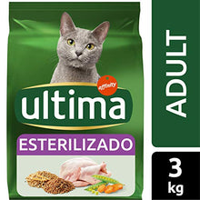 Carica l'immagine nel visualizzatore di Gallery, Ultima Cibo per Gatti Sterilizzati con Pollo - 3 kg - 1 Bag - Ilgrandebazar