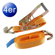 Carica l'immagine nel visualizzatore di Gallery, YAOBLUESEA 4X Cintura di tensionamento a cricco 5T 2.8m*50mm - Ilgrandebazar