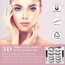 Carica l'immagine nel visualizzatore di Gallery, Sunwuun Ciglia Magnetiche con Eyeliner Magnetico, 3D Magnetiche...