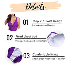 Carica l'immagine nel visualizzatore di Gallery, Summer Mae Costume da Bagno Intero Elegante Increspato Costumi XL, Nero - Ilgrandebazar