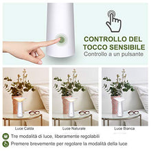 Carica l'immagine nel visualizzatore di Gallery, Atsui Lampada Tavolo 36LED USB, Ricaricabile con 180° Girevole+3...