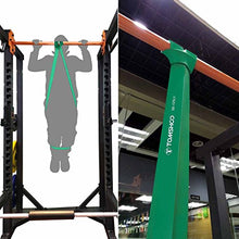 Carica l'immagine nel visualizzatore di Gallery, TOMSHOO Bande Elastiche di Resistenza Pull Up Loop Bands con completo da uomo