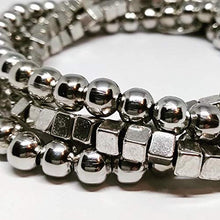 Carica l'immagine nel visualizzatore di Gallery, Bracciale 3 in 1 collana corta e lunga Antiallergico Pietre Naturali... - Ilgrandebazar
