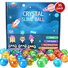 Carica l'immagine nel visualizzatore di Gallery, CROSOFMI Kit Slime Fluffy 36pcs Colorful Palline Galaxy Feste Toy per... - Ilgrandebazar