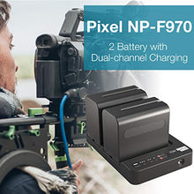 Carica l'immagine nel visualizzatore di Gallery, NP-F970 - Batteria e caricabatterie (doppio canale 30w Quick Charger), Pixel...