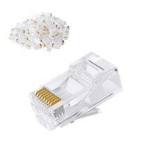 Carica l'immagine nel visualizzatore di Gallery, Terminali Cat6 RJ45, connettore 50 confezioni CableCreation, connettore... - Ilgrandebazar