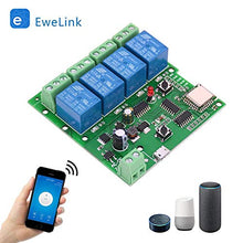 Carica l'immagine nel visualizzatore di Gallery, Newgoal WiFi Relè jog momentaneo/Interruttore autobloccante Modulo Dc4-ew