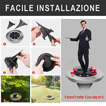 Carica l'immagine nel visualizzatore di Gallery, 4 Pezzi Lampade da Giardino Solari 8LED Luce Da - Ilgrandebazar