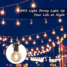 Carica l'immagine nel visualizzatore di Gallery, Catena Luminosa Esterno LED, QXMCOV 15 Metro Luce Stringa 50 LED Lampadine
