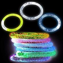 Carica l'immagine nel visualizzatore di Gallery, iwobi 12 pezzi Braccialetti Luminosi,6 Colori Fluorescenti... - Ilgrandebazar