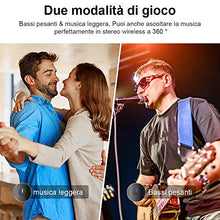Carica l'immagine nel visualizzatore di Gallery, Cassa Bluetooth 30W Altoparlante Portatile 5.0 con Bassi S1-Nero