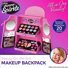 Carica l'immagine nel visualizzatore di Gallery, Shimmer and Sparkle- Set Trucco, Zaino Pieghevole con tavolozza, Colori...