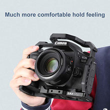Carica l'immagine nel visualizzatore di Gallery, UURig Camera Cage per Canon EOS 90D / 80D / 70D DSLR Estensione per...