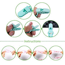 Carica l'immagine nel visualizzatore di Gallery, Clip per Ciuccio e Silicone Pulsante Anello, Gnews 5 pc Catena... - Ilgrandebazar