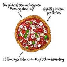 Carica l'immagine nel visualizzatore di Gallery, nu3 Mix Farine per Pizza a Basso Contenuto di Carboidrati - Impasto per...