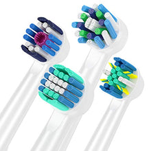 Carica l'immagine nel visualizzatore di Gallery, Qlebao testine oral b compatibile con Braun b ricambi spazzolini...