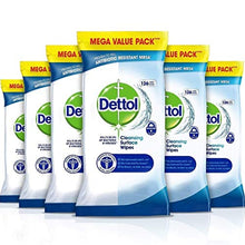 Carica l'immagine nel visualizzatore di Gallery, Dettol (versione in lingua inglese), salviettine antibatteriche per...