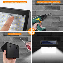 Carica l'immagine nel visualizzatore di Gallery, Luce Solare Esterno, Yacikos 【Super Luminoso】 60 LED Lampada con... - Ilgrandebazar