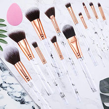 Carica l'immagine nel visualizzatore di Gallery, Pennelli Make Up Start Makers12Pcs Set di Per Trucco in Marmo 12PCS
