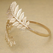 Carica l'immagine nel visualizzatore di Gallery, RechicGu greco Roman Laurel Leaf braccialetto bracciale Vintage Gold