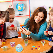 Carica l'immagine nel visualizzatore di Gallery, Ucradle Slime Kit (75 Pezzi) - con 24 Colori di melma Cristallo, Super... - Ilgrandebazar
