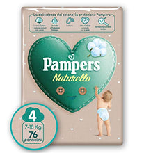 Carica l'immagine nel visualizzatore di Gallery, Pampers Naturello Maxi, 76 Pannolini, Taglia 4 (7-18 kg) Maxi - Ilgrandebazar