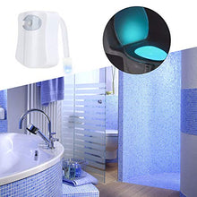 Carica l'immagine nel visualizzatore di Gallery, Luce WC per Bagno，Lampada Notturne Bagno Led Batteria con Sensore di... - Ilgrandebazar