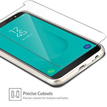Carica l'immagine nel visualizzatore di Gallery, Leathlux Cover per Samsung Galaxy J6 2018 Custodia + Pellicola Vetro... - Ilgrandebazar