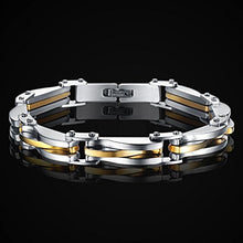 Carica l'immagine nel visualizzatore di Gallery, OIDEA Bracciale Braccialetto per Uomo Catena in Acciaio Inox... - Ilgrandebazar