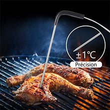 Carica l'immagine nel visualizzatore di Gallery, Inkbird Wireless Bluetooth BBQ termometro Barbecue Thermometer+2 Sensors