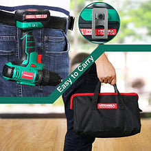 Carica l'immagine nel visualizzatore di Gallery, Trapano Avvitatore Batteria 12V, HYCHIKA a 30N .m Mas,...