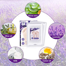 Carica l'immagine nel visualizzatore di Gallery, Maschera Piedi Esfoliante Peeling Wolady 2 Paia 2...