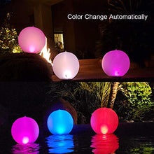 Carica l'immagine nel visualizzatore di Gallery, Solare da Giardino per Esterni,Luci Piscine Galleggianti Globo 2pcs