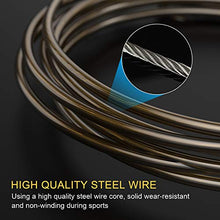 Carica l'immagine nel visualizzatore di Gallery, TechRise Corda per Saltare, Saltare Regolabile Speed Skipping Rope...