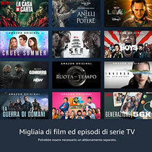 Carica l'immagine nel visualizzatore di Gallery, Amazon Fire TV Stick con telecomando vocale Alexa (con comandi per la TV) | Streaming in HD