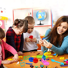 Carica l'immagine nel visualizzatore di Gallery, aovowog Utensili per Plastilina 22 Colorati Accessori e a Forme di...