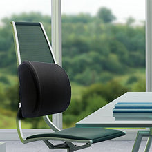Carica l'immagine nel visualizzatore di Gallery, Valuetom Cuscino Lombare Memory Foam Sostegno Cuscini, Romantic-black - Ilgrandebazar