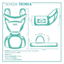 Carica l'immagine nel visualizzatore di Gallery, Marsupio Neonati PetitBèbè | Porta Bambino Ergonomico 4 in 1 |... - Ilgrandebazar