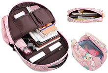 Carica l'immagine nel visualizzatore di Gallery, Zaino Unicorno Zaini Ragazza Bambina Backpack Set per la Scuola 1-rosa