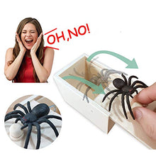 Carica l'immagine nel visualizzatore di Gallery, Cayenne Scatola Scherzo Ragno, Ragno Prank Spider in The Box, Scare... - Ilgrandebazar