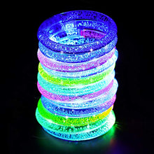 Carica l'immagine nel visualizzatore di Gallery, NASUM Braccialetti Luminosi, 12 PCS 6 Colori Multicolori,... - Ilgrandebazar