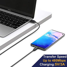 Carica l'immagine nel visualizzatore di Gallery, Cavo USB C, [4 Pezzi, 0.5m 1m 2m 3m] Nylon Intrecciato Tipo C di... - Ilgrandebazar