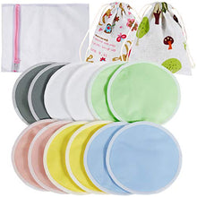 Carica l'immagine nel visualizzatore di Gallery, Lictin 12 Pezzi Coppette Assorbilatte Lavabili - Versione Diametro:10 cm - Ilgrandebazar