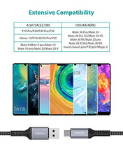 Carica l'immagine nel visualizzatore di Gallery, Nimaso Huawei Cavo USB C 5A[2Pezzi/1M+2M], Type-C Supercharge 1M+2M - Ilgrandebazar