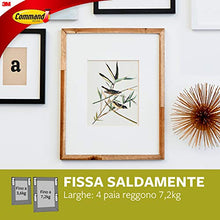 Carica l'immagine nel visualizzatore di Gallery, Command 17206 Strisce Appendiquadri misura L-bianche L, Bianco