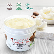 Carica l'immagine nel visualizzatore di Gallery, Burro di Karité PraNaturals 100% Naturale e Idratante 300 ml, Per tutti i...