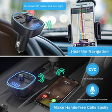 Carica l'immagine nel visualizzatore di Gallery, [Bluetooth V5.0] LENCENT Trasmettitore FM Bluetooth, per...